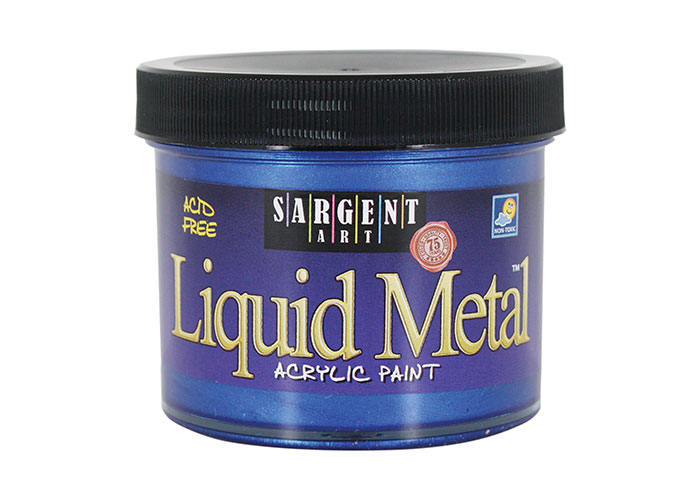 Premium Metallic Acrylic Paint Set by Individuall 8 Professional Grade Metalli