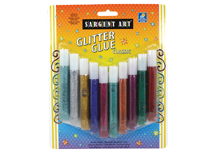 Cra-Z-Art Washable Glitter Glue Tubes, 9 pk / 0.35 fl oz - Ralphs