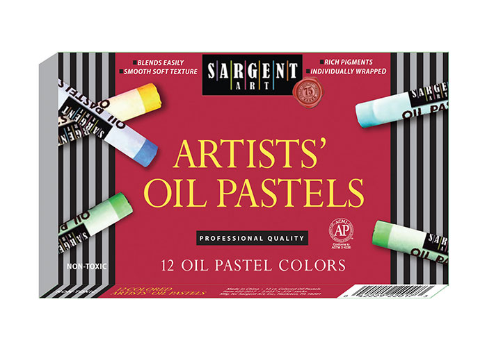 Oil Pastels Sargent/12 (IN-12) (22-2017)