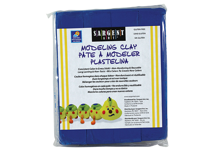 Modeling Clay Blue 4Pk (SAR 22-4050)