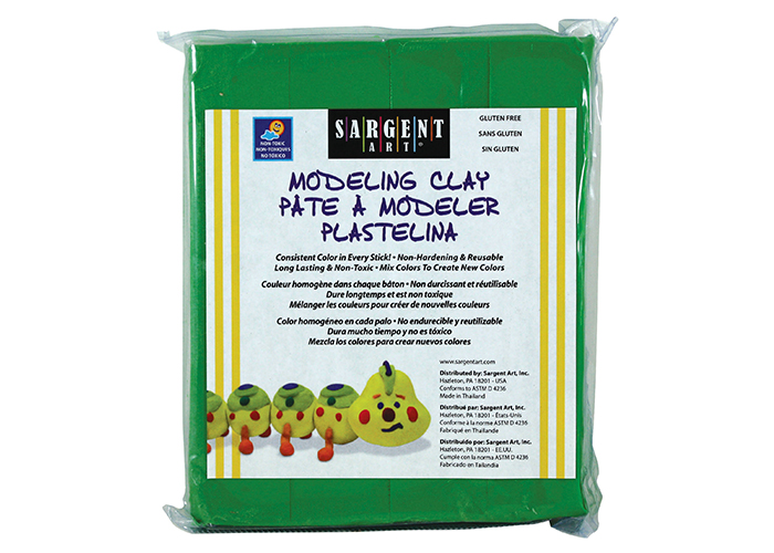 Modeling Clay Green 4Pk (SAR 22-4066)