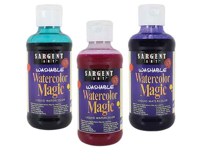 Washable Liquid Watercolor – Watercolor Magic® | Sargent Art