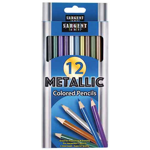 Sargent Art Colored Pencils, 12 Colors Per Box, 12 Boxes