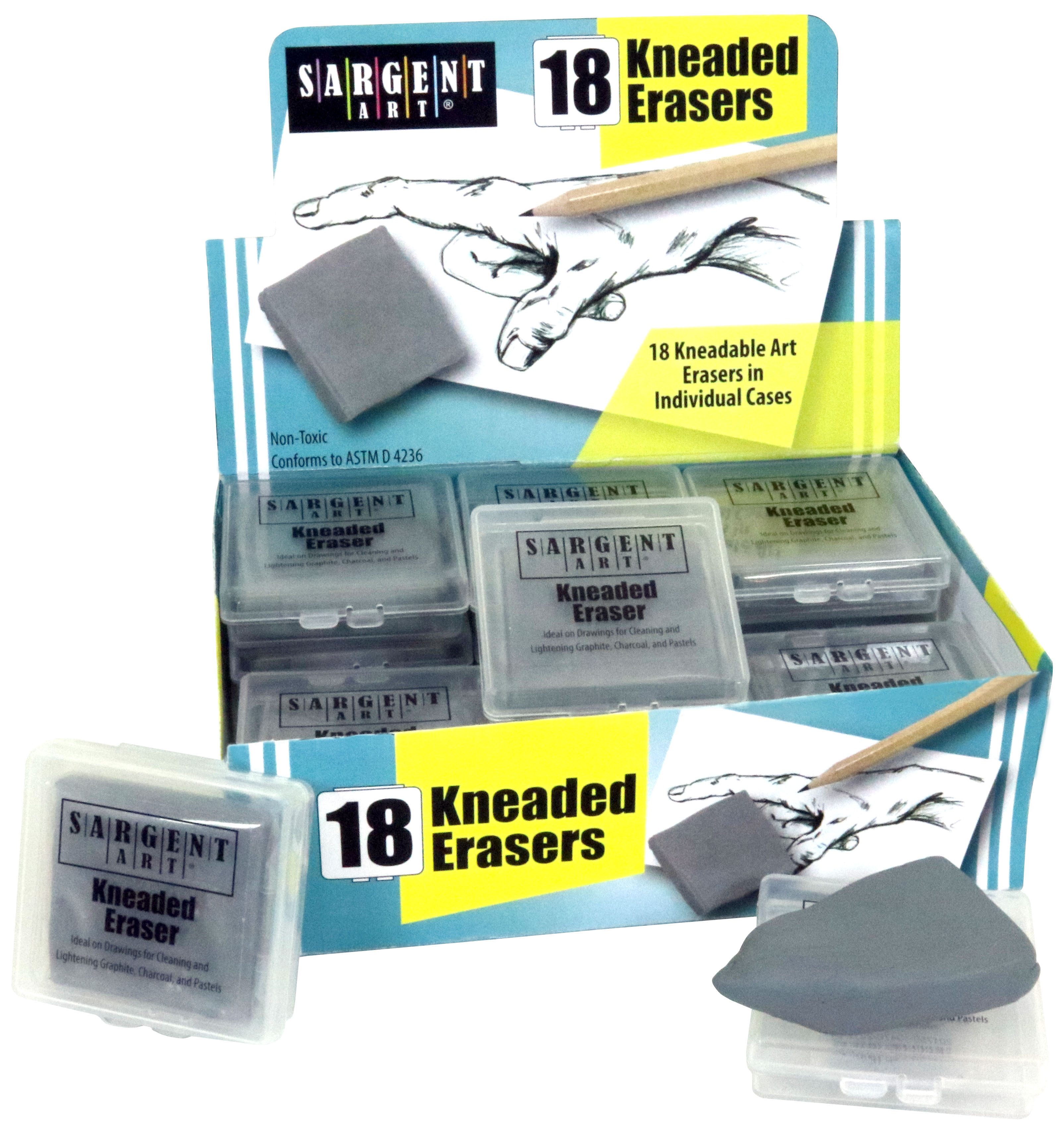 Sargent Art Gum Erasers Pack of 24