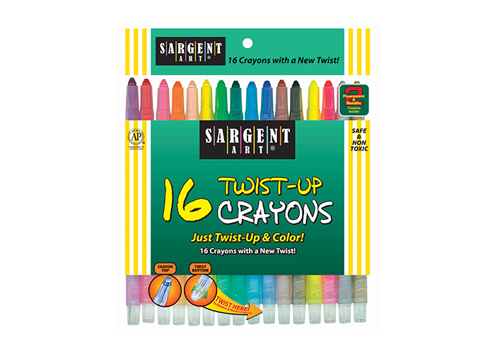 Crayons Sargent TW/16 Pk (55-0981)