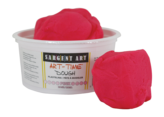 3 Pounds Each 18-Pound Assortment 85-3399 Art-Time Artist Dough Sargent Art 6 Color Dough Set