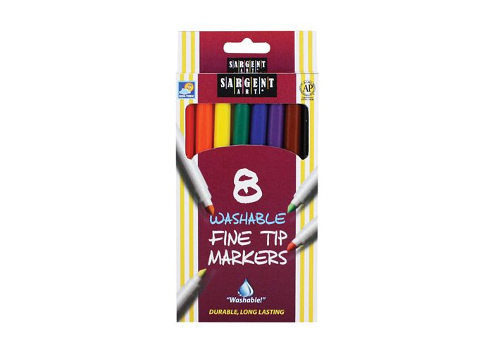 Sargent Art Best Buy Washable Marker Assorted Classic Chisel Tip