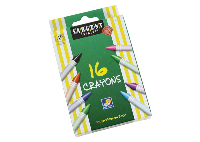 Crayons Sargent/16 Pk (SAR 55-0916)