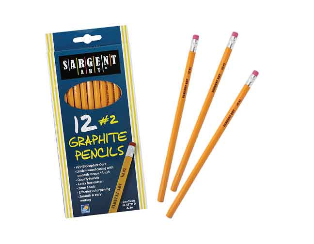 Sargent Art (SARAD) 22-7241 12ct Neon Pencils, Drawing, Coloring, Artist,  Assorted