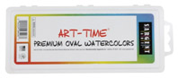 Art-Time Premium Oval Watercolor Se