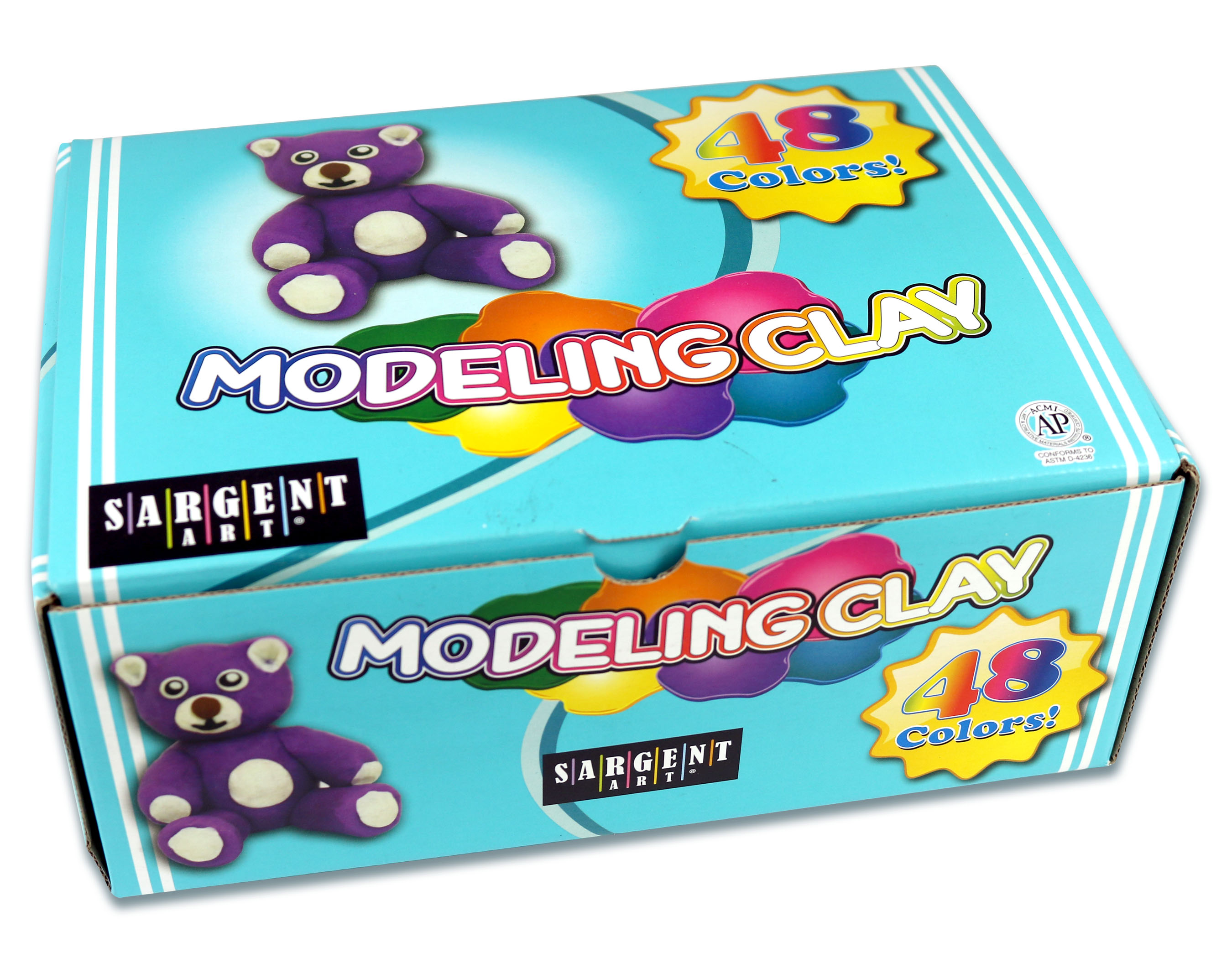 24 ct. Modeling Clay - Reusable Clay