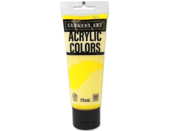 Cadmium Yellow 2oz (59ml) Acrylic Paint Tube – spokane-art-supply